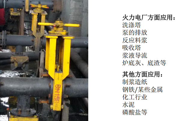 手動刀型閘閥火力電廠應(yīng)用案例